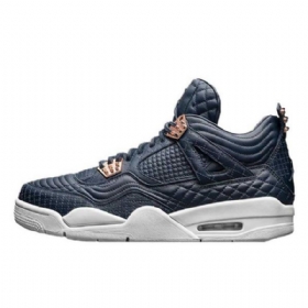 Nike Air Jordan 4 Pinnacle Obsidian Sko Herre Marineblå Blå