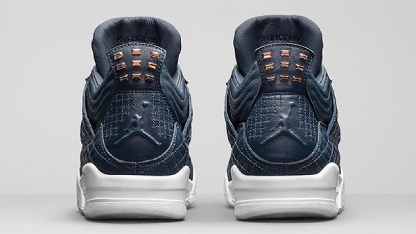 Nike Air Jordan 4 Pinnacle Obsidian Sko Herre Marineblå Blå