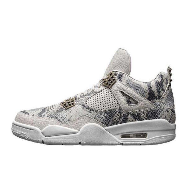 Nike Air Jordan 4 Premium Sko Herre Grå