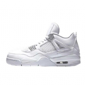 Nike Air Jordan 4 Pure Money Sko Herre Hvite