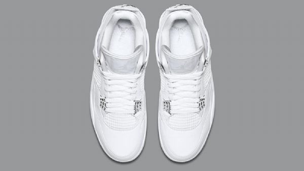 Nike Air Jordan 4 Pure Money Sko Herre Hvite