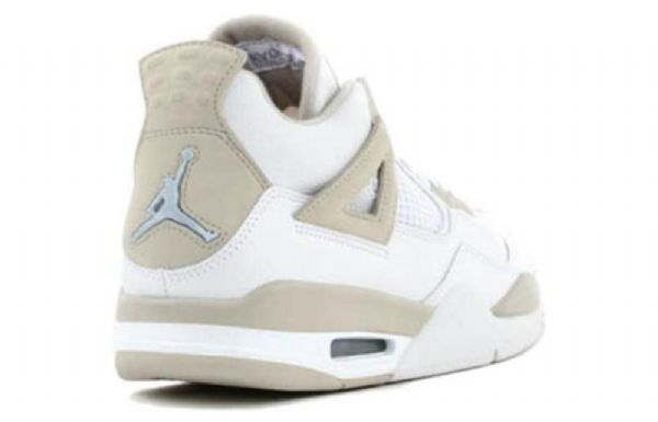 Nike Air Jordan 4 Retro Basketball Shoes Dame Hvite
