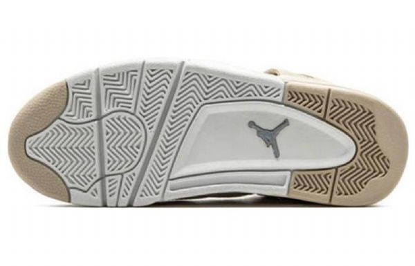 Nike Air Jordan 4 Retro Basketball Shoes Dame Hvite