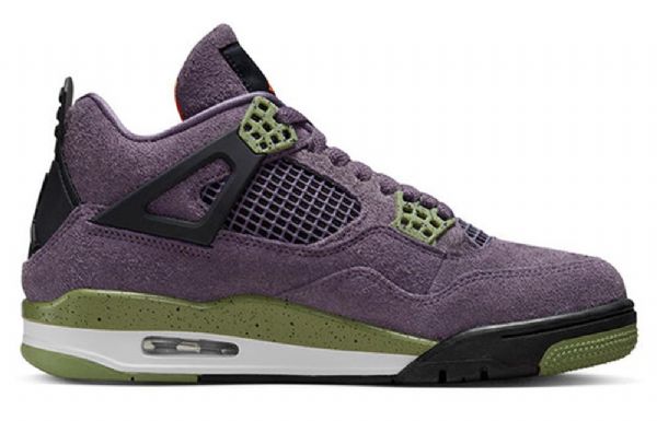 Nike Air Jordan 4 Retro Basketball Shoes Dame Lilla