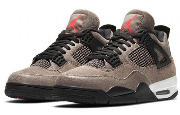 Nike Air Jordan 4 Retro Basketball Shoes Herre Brune