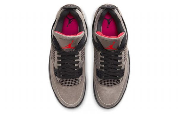Nike Air Jordan 4 Retro Basketball Shoes Herre Brune
