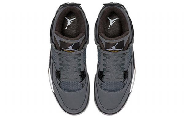 Nike Air Jordan 4 Retro Basketball Shoes Herre Grå