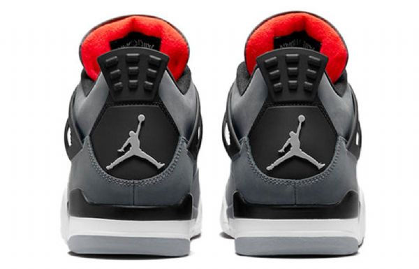 Nike Air Jordan 4 Retro Basketball Shoes Herre Grå