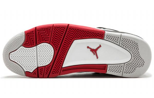 Nike Air Jordan 4 Retro Basketball Shoes Herre Rød