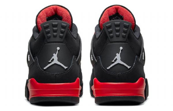 Nike Air Jordan 4 Retro Basketball Shoes Herre Rød