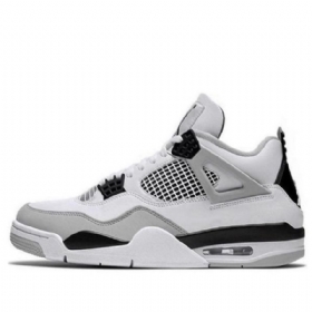Nike Air Jordan 4 Retro Basketball Shoes Herre Svarte