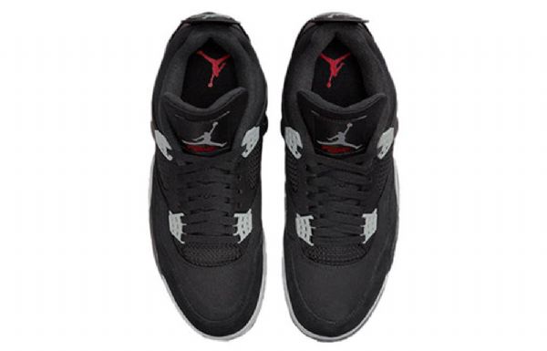 Nike Air Jordan 4 Retro Basketball Shoes Herre Svarte