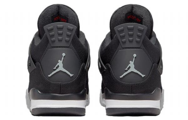 Nike Air Jordan 4 Retro Basketball Shoes Herre Svarte