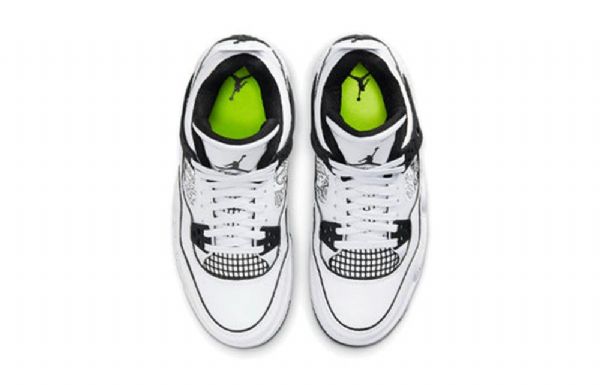 Nike Air Jordan 4 Retro Gs Basketball Shoes Herre Hvite