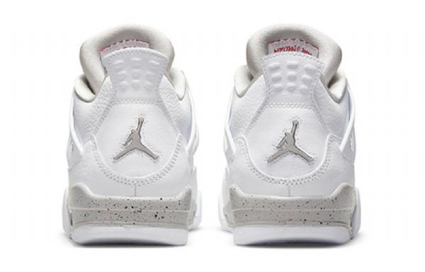 Nike Air Jordan 4 Retro Gs Basketball Shoes Herre Hvite