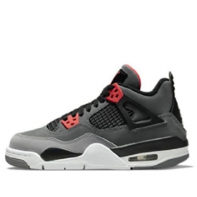 Nike Air Jordan 4 Retro Gs Basketsko Herre Grå