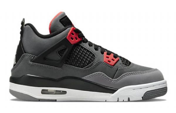 Nike Air Jordan 4 Retro Gs Basketsko Herre Grå