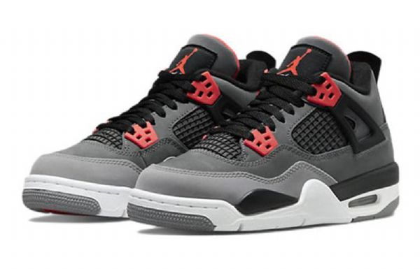 Nike Air Jordan 4 Retro Gs Basketsko Herre Grå