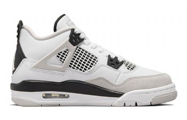 Nike Air Jordan 4 Retro Gs Basketsko Herre Svarte
