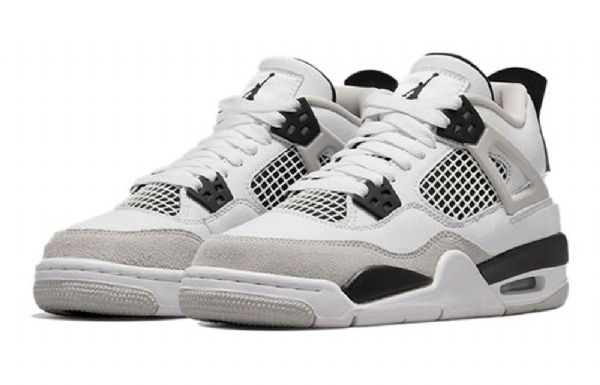 Nike Air Jordan 4 Retro Gs Basketsko Herre Svarte