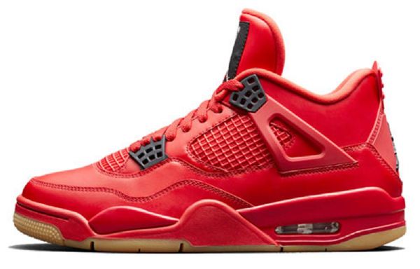 Nike Air Jordan 4 Retro Joggesko Dame Rød