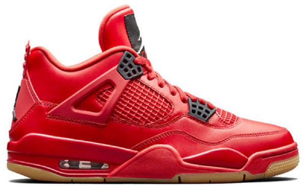 Nike Air Jordan 4 Retro Joggesko Dame Rød