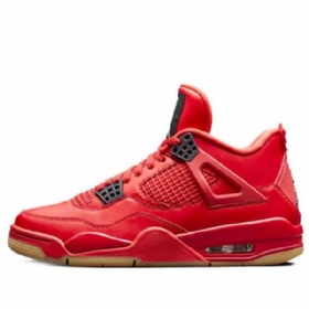 Nike Air Jordan 4 Retro Nrg Basketball Shoes Dame Rød