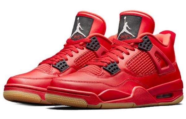 Nike Air Jordan 4 Retro Nrg Basketball Shoes Dame Rød