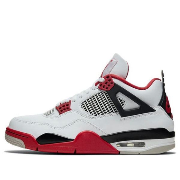 Nike Air Jordan 4 Retro Og Basketball Shoes Herre Rød