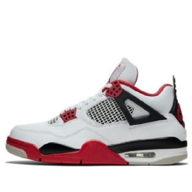 Nike Air Jordan 4 Retro Og Basketball Shoes Herre Rød