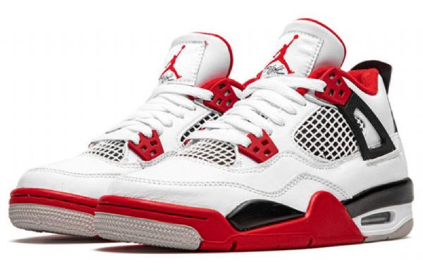 Nike Air Jordan 4 Retro Og Gs Basketsko Herre Rød
