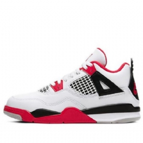 Nike Air Jordan 4 Retro Og Ps Basketball Shoes Herre Rød