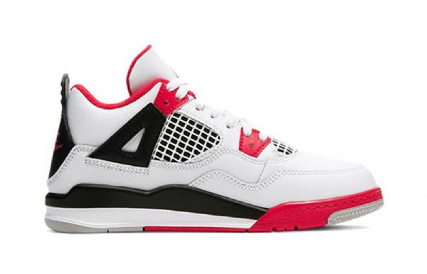 Nike Air Jordan 4 Retro Og Ps Basketball Shoes Herre Rød