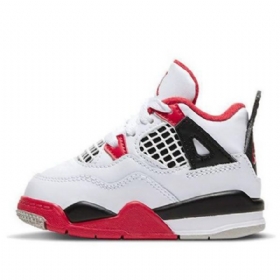 Nike Air Jordan 4 Retro Og Td Sko Barn Rød