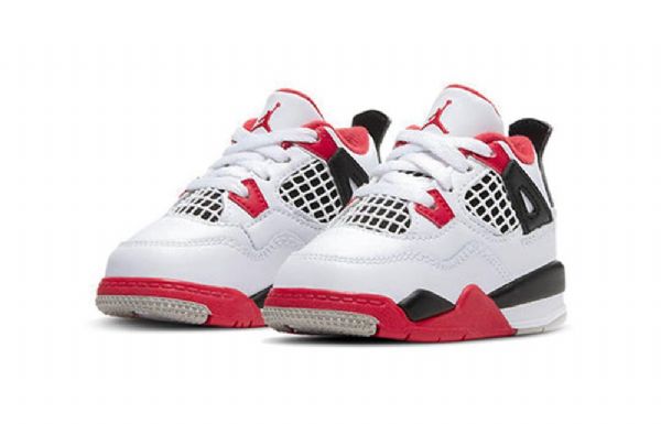 Nike Air Jordan 4 Retro Og Td Sko Barn Rød