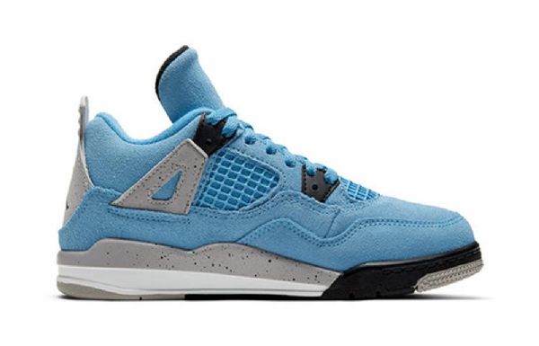 Nike Air Jordan 4 Retro Ps Basketball Shoes Herre Blå
