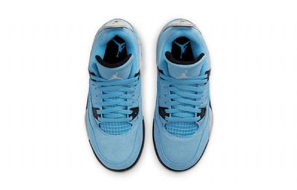 Nike Air Jordan 4 Retro Ps Basketball Shoes Herre Blå