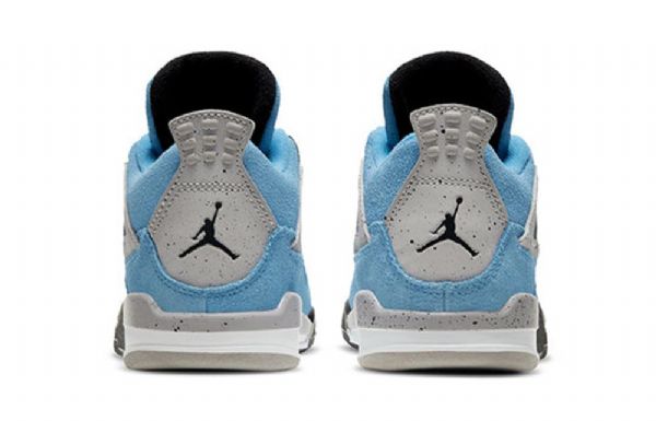 Nike Air Jordan 4 Retro Ps Basketball Shoes Herre Blå