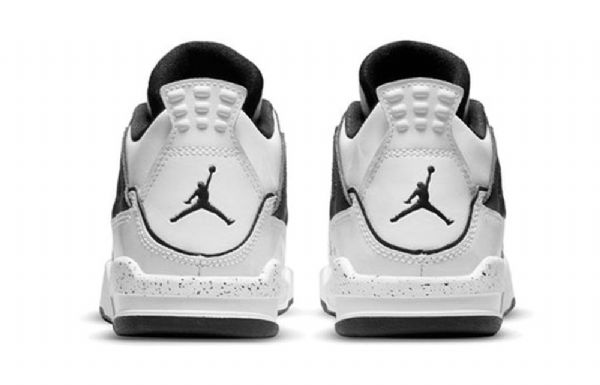 Nike Air Jordan 4 Retro Ps Basketball Shoes Herre Hvite
