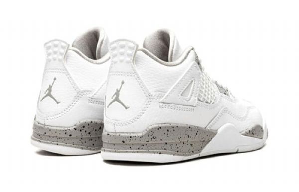 Nike Air Jordan 4 Retro Ps Basketball Shoes Herre Hvite