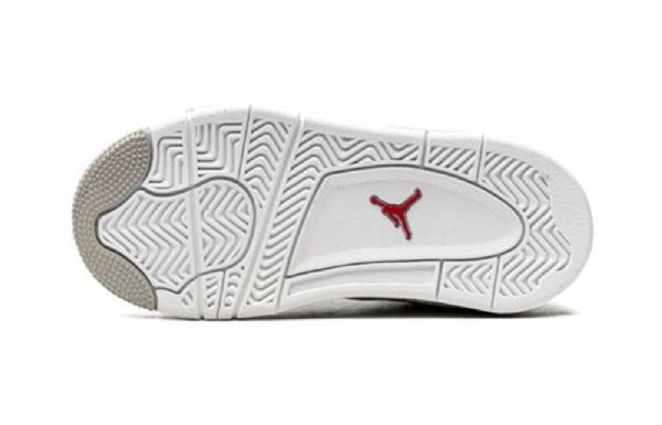 Nike Air Jordan 4 Retro Ps Basketball Shoes Herre Hvite