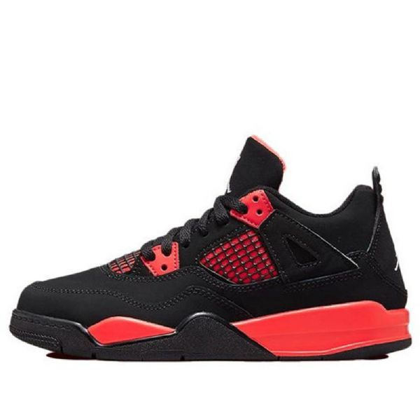 Nike Air Jordan 4 Retro Ps Basketball Shoes Herre Rød
