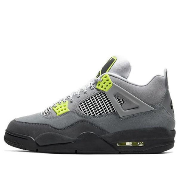 Nike Air Jordan 4 Retro Se Basketball Shoes Herre Grå