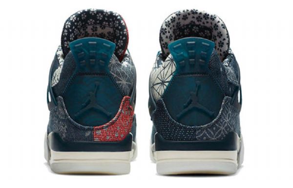 Nike Air Jordan 4 Retro Se Basketball Shoes Herre Marineblå