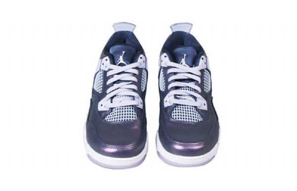 Nike Air Jordan 4 Retro Se Ps Basketball Shoes Barn Blå