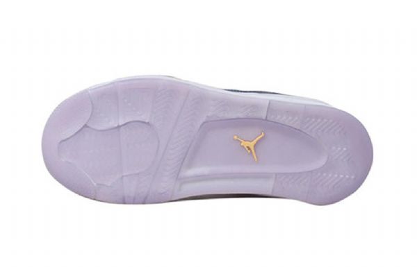 Nike Air Jordan 4 Retro Se Ps Basketball Shoes Barn Blå