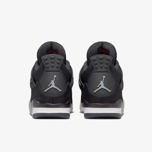 Nike Air Jordan 4 Retro Se Sko Herre Svarte Hvite Rød Lyse Grå