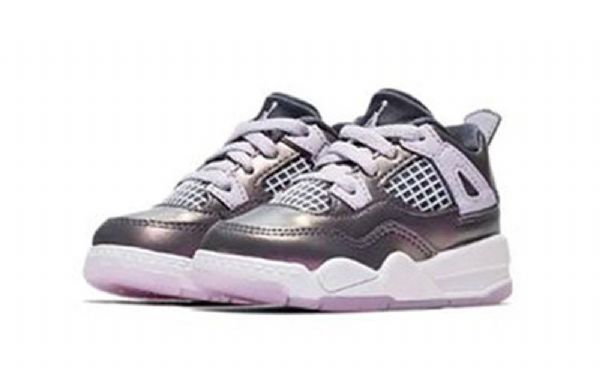 Nike Air Jordan 4 Retro Se Td Sko Barn Blå
