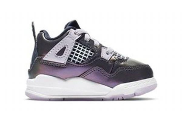 Nike Air Jordan 4 Retro Se Td Sko Barn Blå