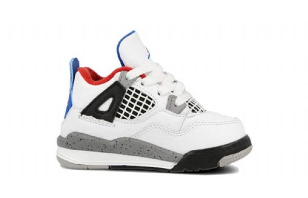 Nike Air Jordan 4 Retro Se Td Sko Barn Hvite
